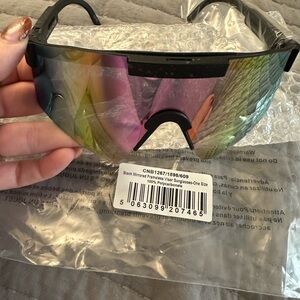 Black Mirrored Visors by PrettyLittleThing